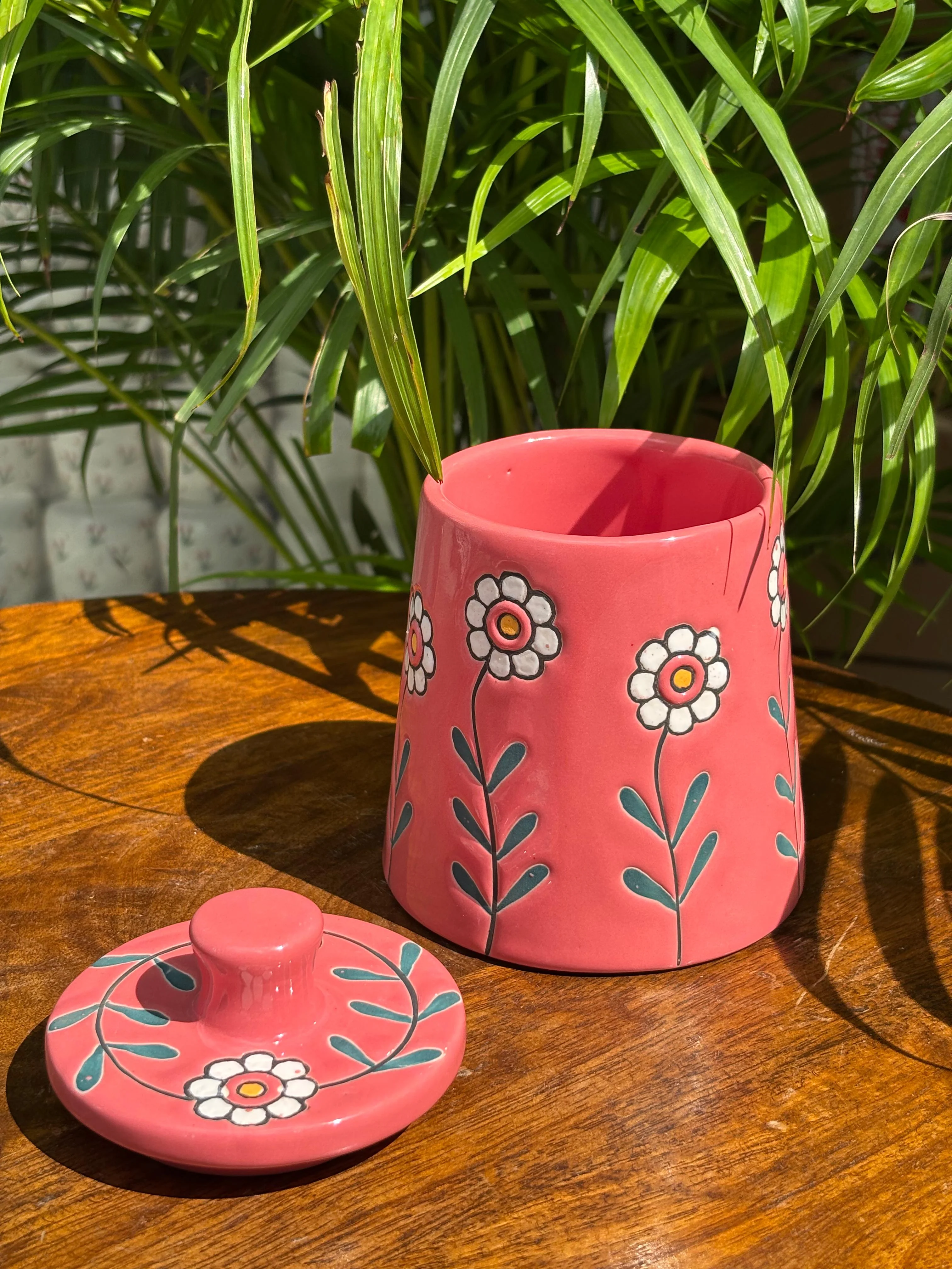 Bloom Pink Mugs & Jar Combo Set (Set of 3) - Image 4