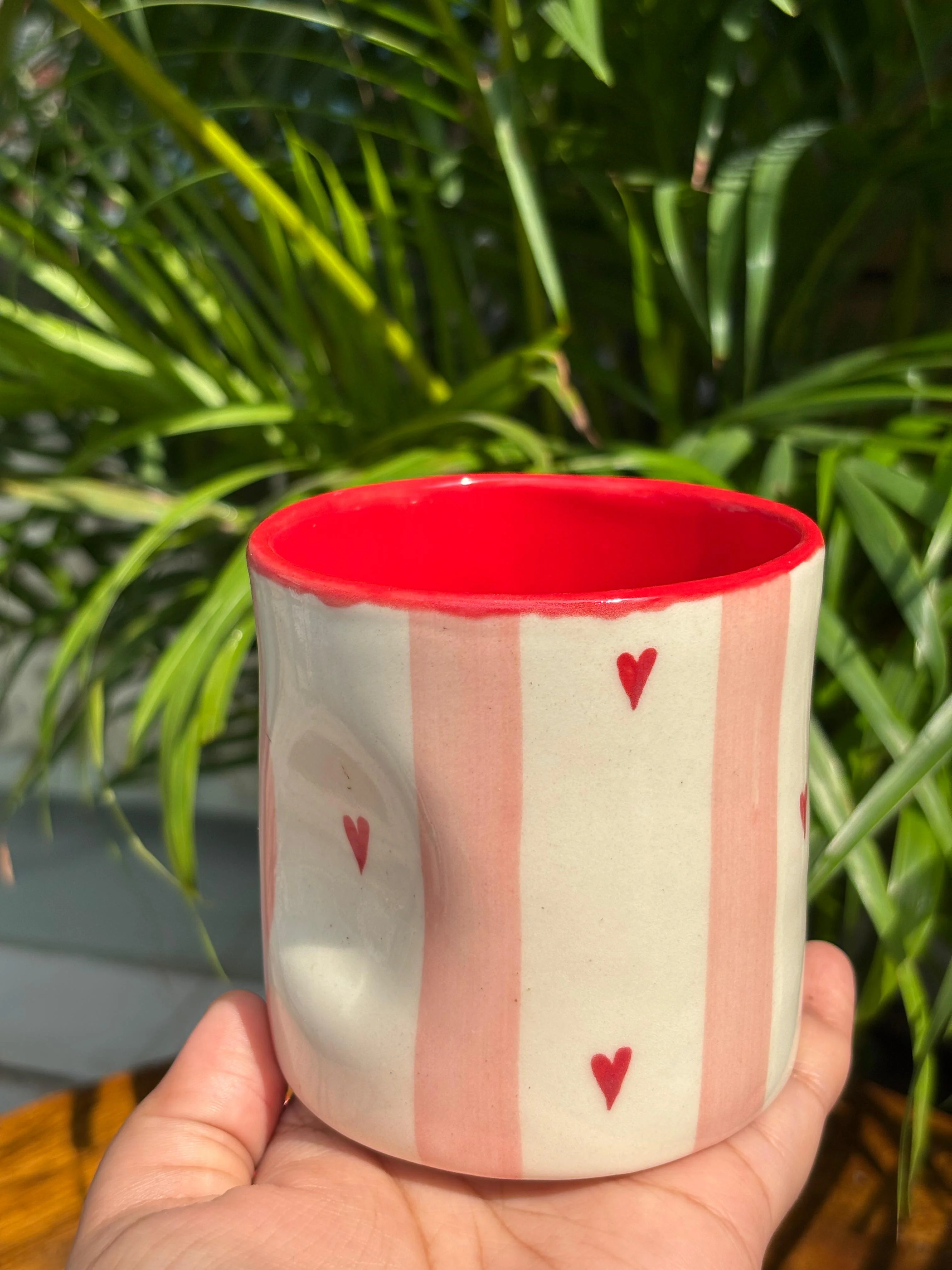 Heartline Glow Candle Jar/ Water Glass - Image 2