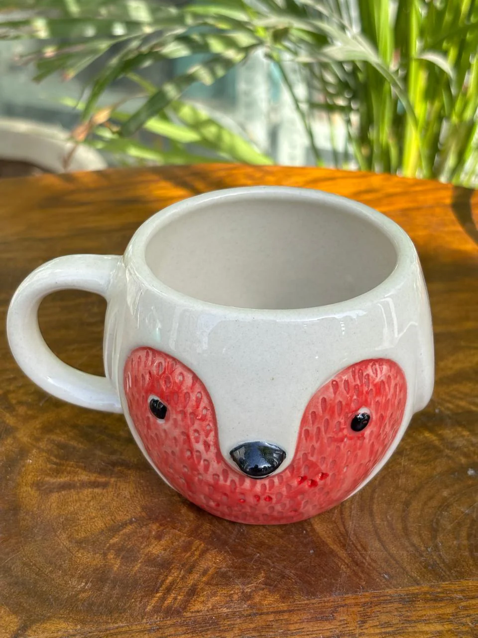 Foxy Mornings Mug (Red) - Image 2