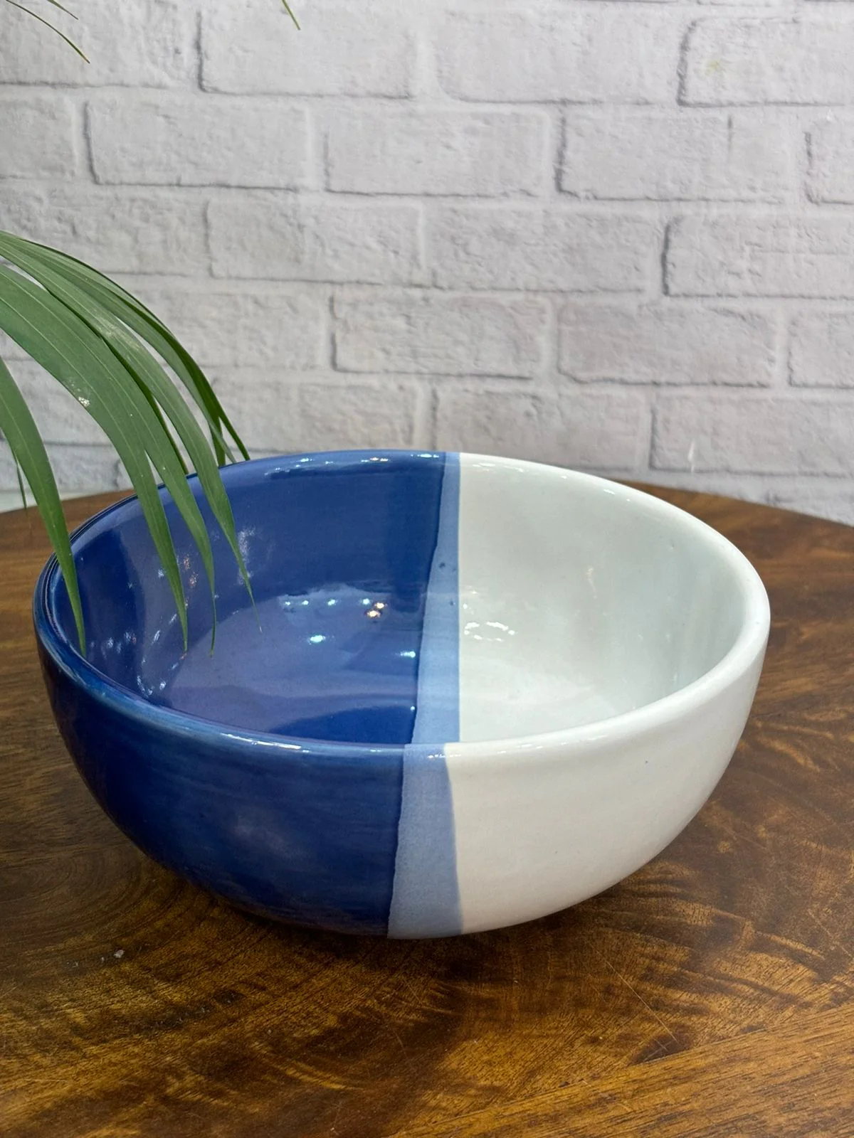 Blue Dual Shade Dinner Set (Set of 20) - Image 5